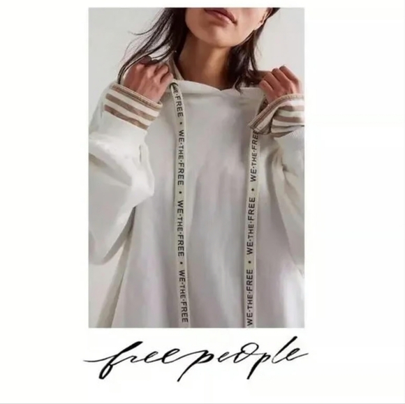 We The Free We Hoodie In Ivory White Size XS - Picture 2 of 7